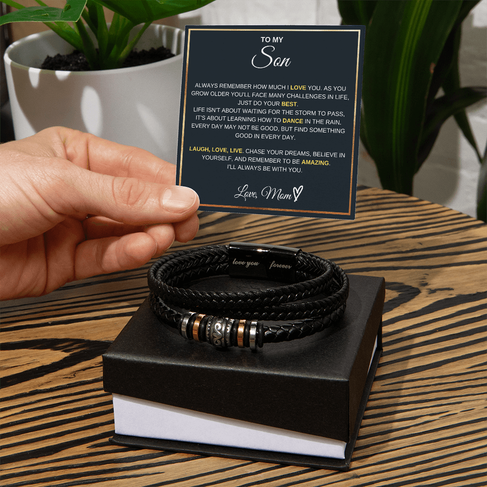 To My Son, Remember To Be Amazing