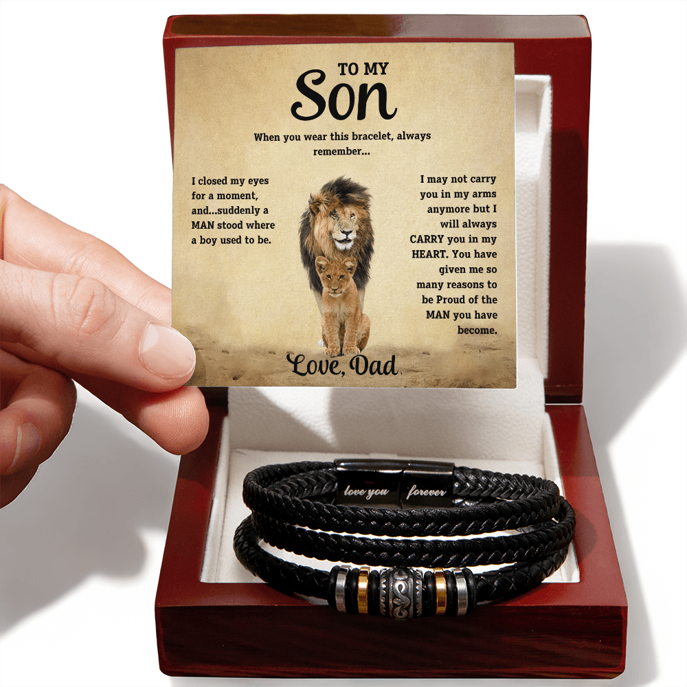 To My Son, Always Remember.